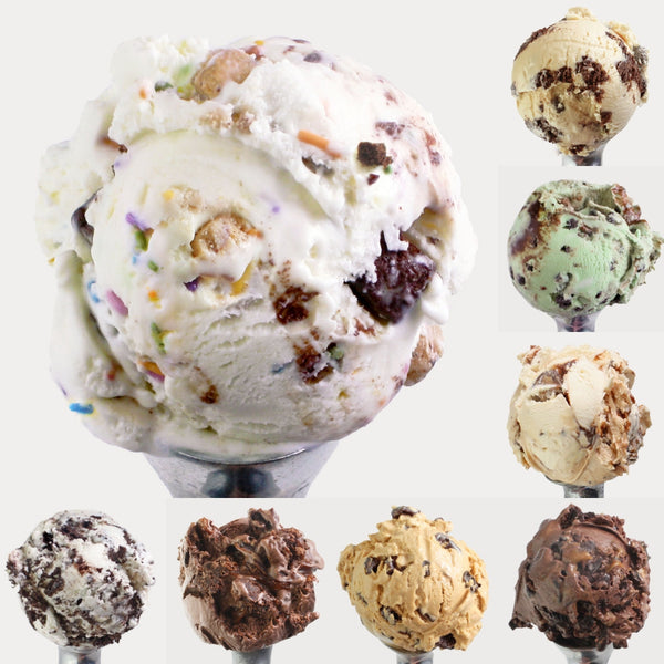 Congratulations Ice Cream Gift - 8 Pints
