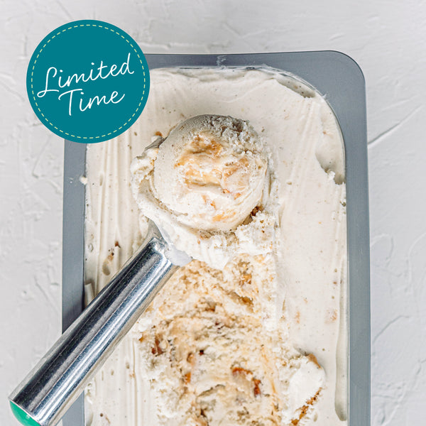 Double Vanilla Cashew Brittle Ice Cream (Limited Time)