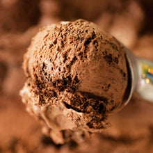 Load image into Gallery viewer, Chocolate Cake Ice Cream with Fudge Swirls &amp; Brownie Bites - eCreamery