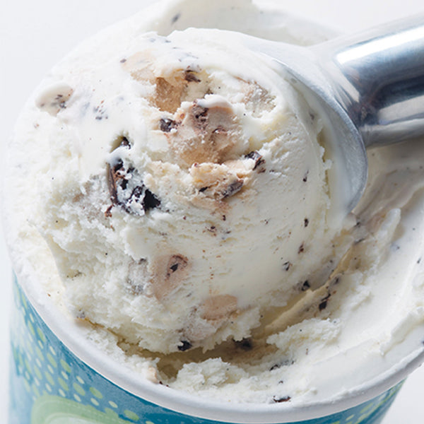 Vanilla Ice Cream with Chocolate Chips & Cookie Dough - eCreamery