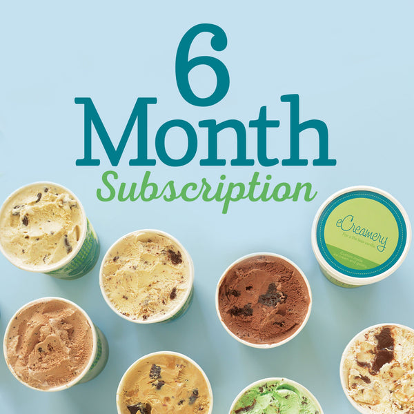 6 Month Subscription to Flavor of the Month Club - eCreamery