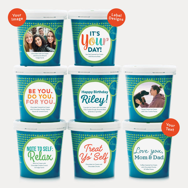 8 Personalized Pints - eCreamery